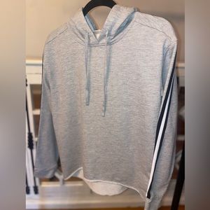 Racer Stripe Sleeve Hoodie